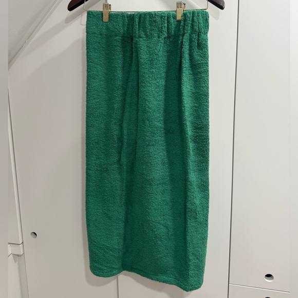 La Veste Green Pareo Terry Skirt - L - Picture 4 of 9